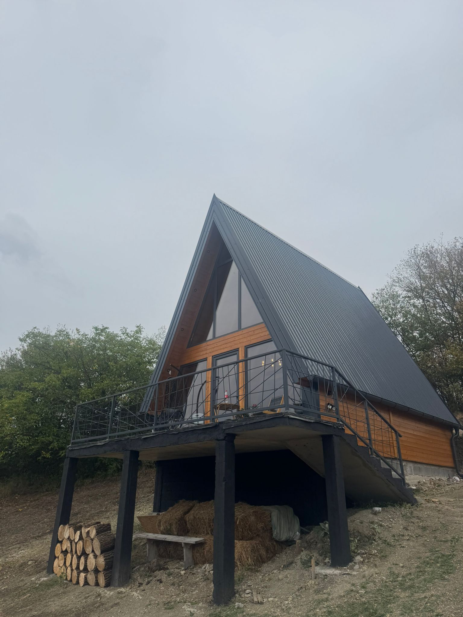 Drvena kuća Stil III - A Frame Stil